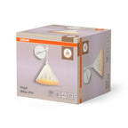 Osram Wandleuchte Decor Pulp 1-flammig E14 – Verpackung, räumliche Ansicht