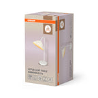 Osram Tischleuchte Decor Lotus Leaf 1-flammig E14 – Verpackung, räumliche Ansicht
