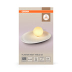 Osram Tischleuchte Decor Plaster Nest 1-flammig G9 – Verpackung Vorderseite
