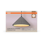 Osram Pendelleuchte Decor Concrete Pyramid 1-flammig E27 – Verpackung Vorderseite