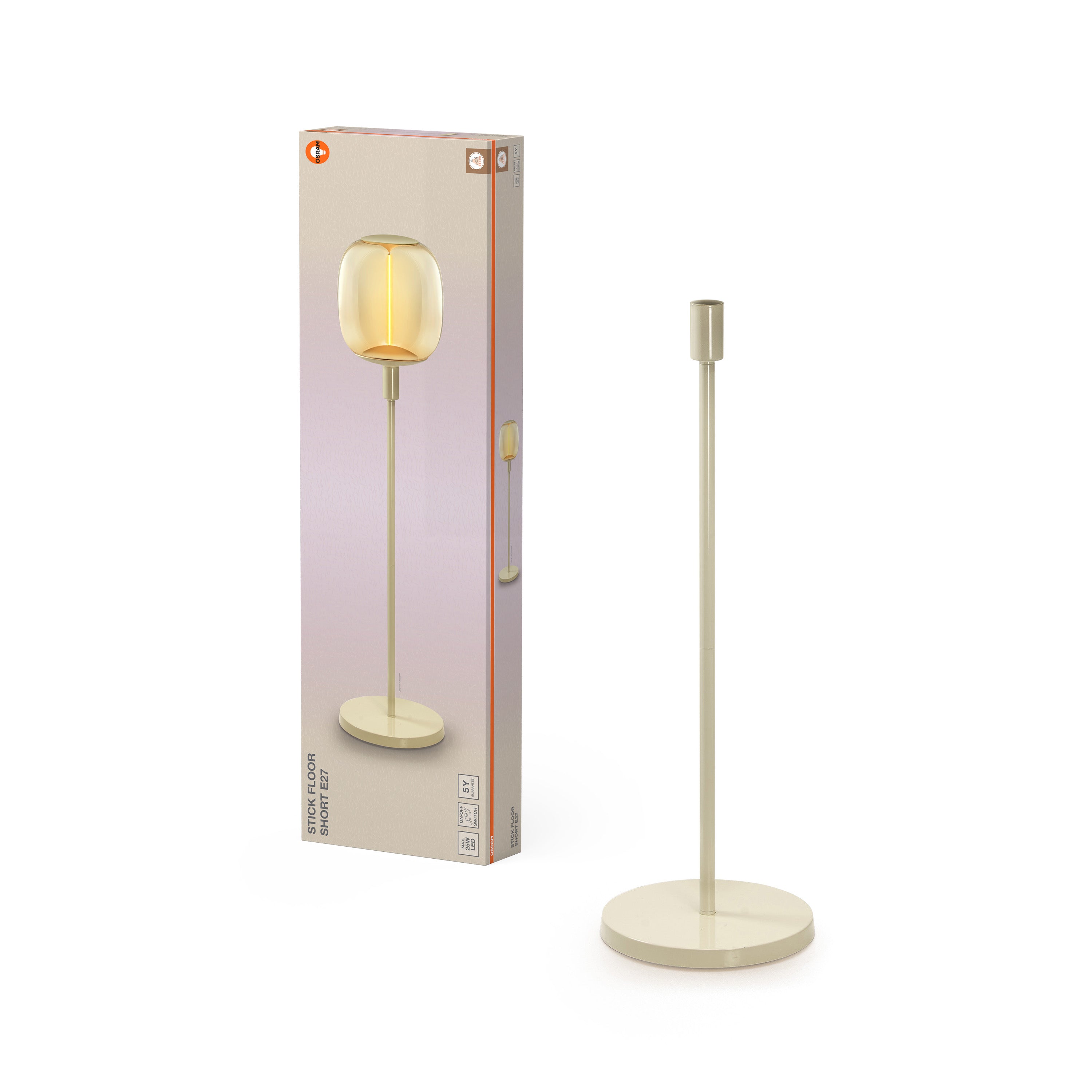 Osram Stehleuchte Decor Stick Short 1-flammig E27 – Produkt mit Verpackung
