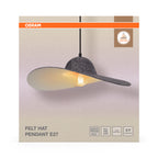 Osram Pendelleuchte Decor Felt Hat 1-flammig E27 – Verpackung Vorderseite