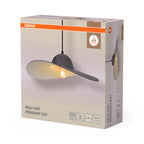 Osram Pendelleuchte Decor Felt Hat 1-flammig E27 – Verpackung, räumliche Ansicht