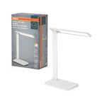 Osram LED Schreibtischleuchte Office Line Banker Inductive Charging – Produkt mit Verpackung
