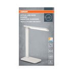 Osram LED Schreibtischleuchte Office Line Banker Inductive Charging – Verpackung Vorderseite