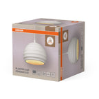 Osram Pendelleuchte Decor Plaster Cup 1-flammig E27 – Verpackung, räumliche Ansicht