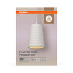 Osram Pendelleuchte Decor Plaster Cone 1-flammig E27 – Verpackung Vorderseite