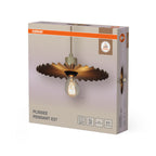 Osram Pendelleuchte Decor Plissee 1-flammig E27 – Verpackung, räumliche Ansicht