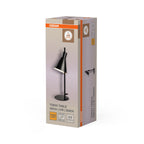 Osram LED Tischleuchte Decor Tokio – Verpackung, räumliche Ansicht