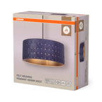 Osram Pendelleuchte Decor Felt Weaving 480mm 3-flammig E27 – Verpackung, räumliche Ansicht