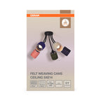 Osram Deckenleuchte Decor Felt Weaving Cans 5-flammig E14 – Verpackung Vorderseite