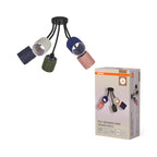 Osram Deckenleuchte Decor Felt Weaving Cans 5-flammig E14 – Produkt mit Verpackung