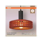 Osram Pendelleuchte Decor Clay Windows 1-flammig E27 – Verpackung Vorderseite