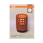 Osram Tischleuchte Decor Clay Windows 1-flammig E27 – Verpackung Vorderseite