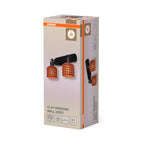 Osram Wandleuchte Decor Clay Windows 2-flammig E27 – Verpackung, räumliche Ansicht