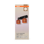 Osram Wandleuchte Decor Clay Windows 2-flammig E27 – Verpackung Vorderseite
