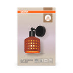 Osram Wandleuchte Decor Clay Windows 1-flammig E27 – Verpackung Vorderseite