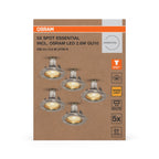 Osram LED Spotset Essential 5-flammig – Verpackung Vorderseite