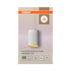 Osram Pendelleuchte Decor Plaster Routes Tube 1-flammig E27 – Verpackung Vorderseite