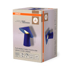 Osram LED Tischleuchte Decor Flip Mobile Touch – Verpackung, räumliche Ansicht