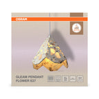Osram Pendelleuchte Decor Gleam Flower 1-flammig E27 – Verpackung Vorderseite
