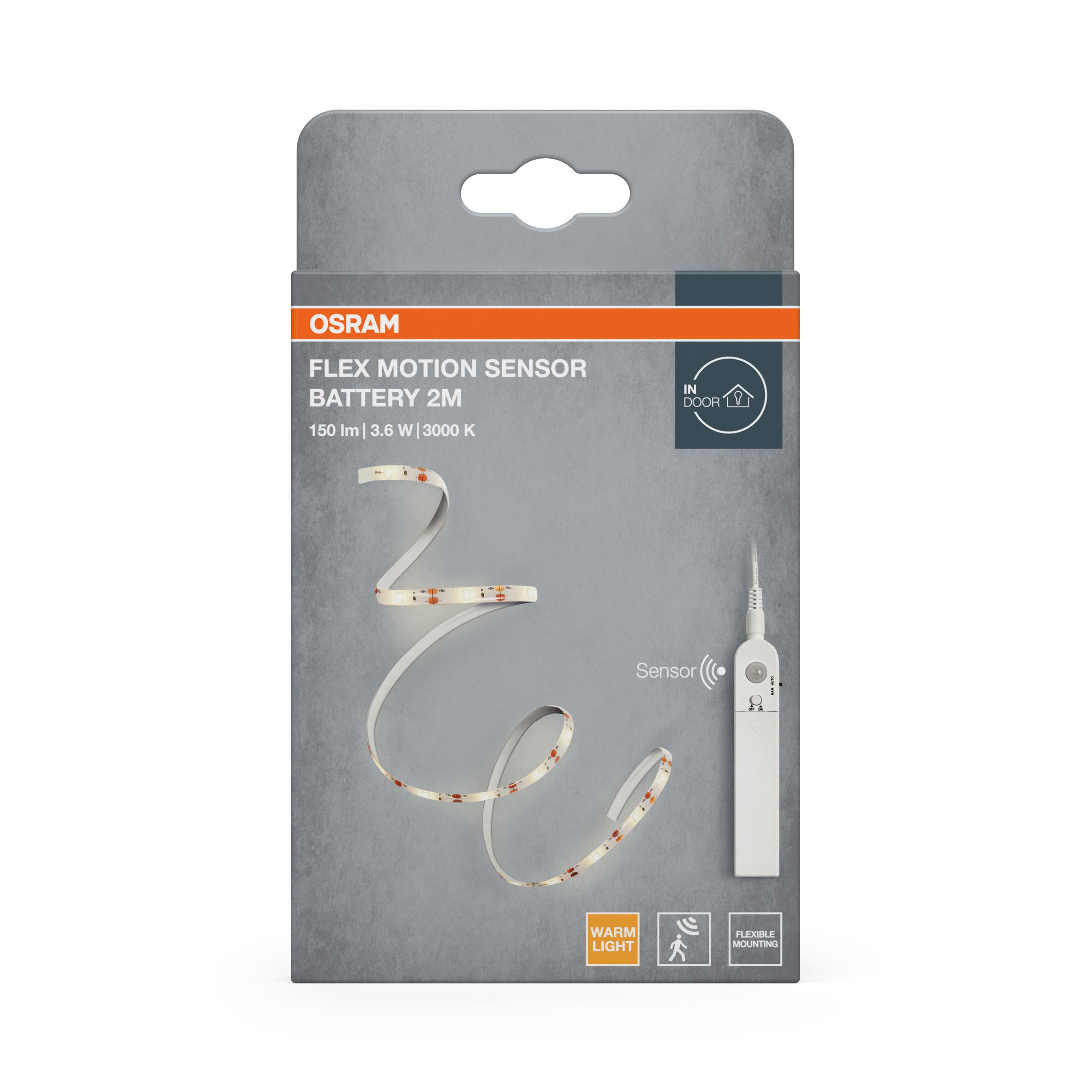 Osram LED-Band Motion Sensor Battery 2m – Verpackung Vorderseite