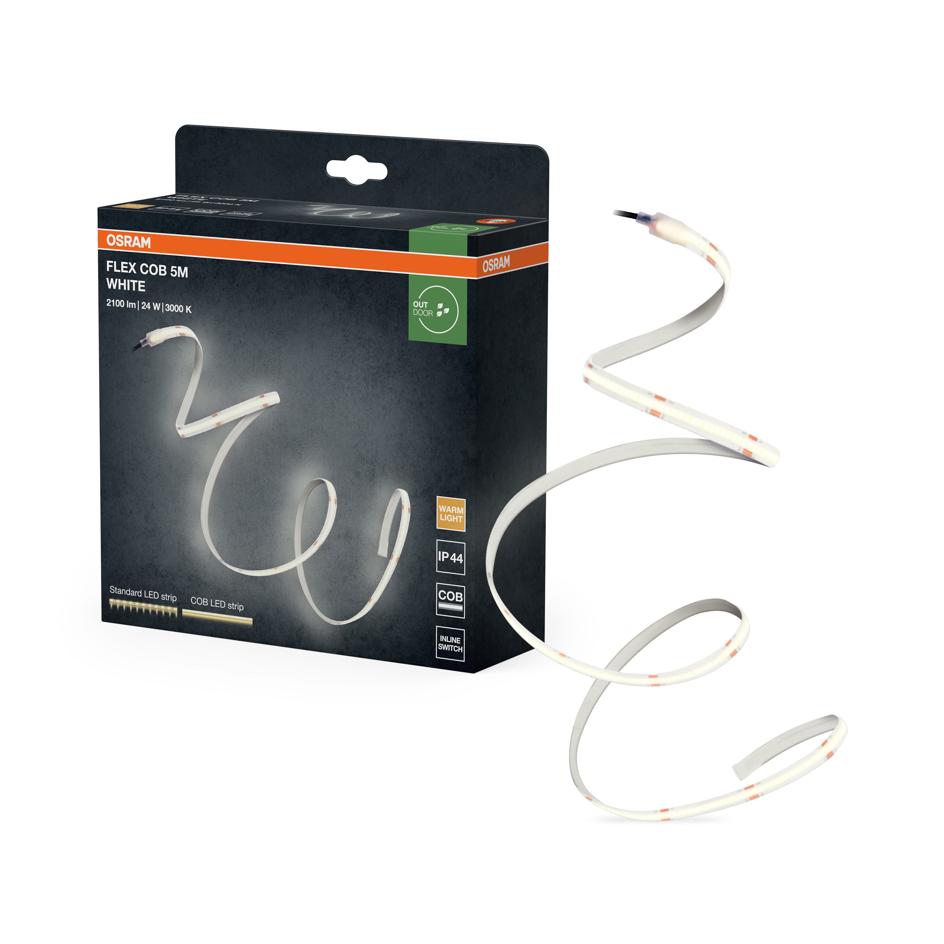 Osram LED-Band 5m – Produkt mit Verpackung