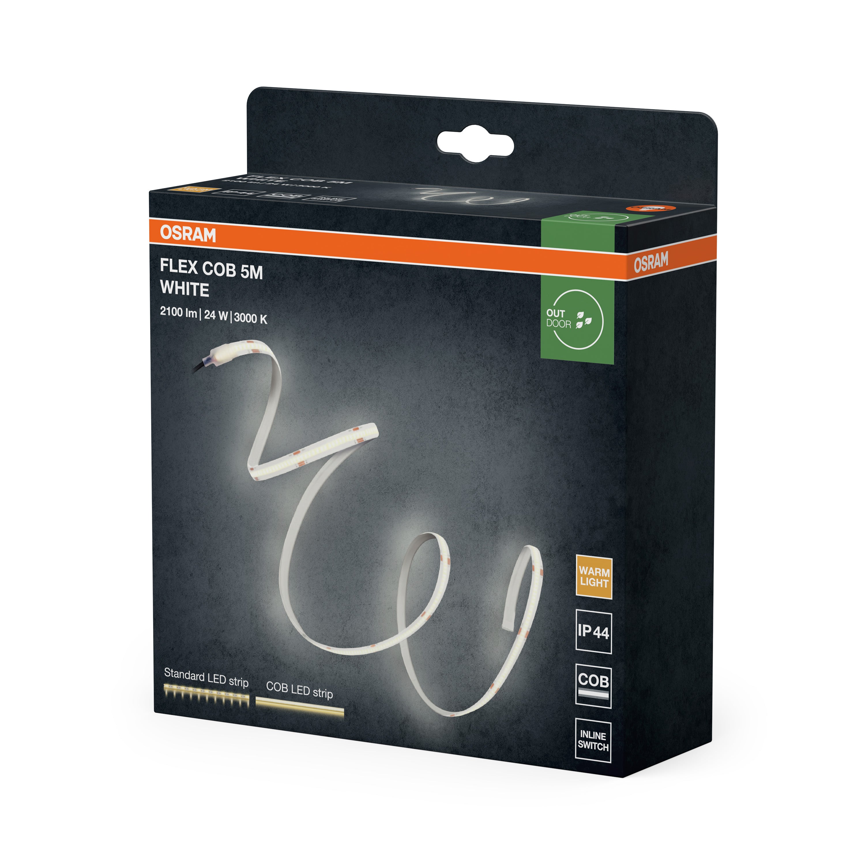Osram LED-Band 5m – Verpackung, räumliche Ansicht
