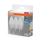Osram LED Classic B matt 220° – Verpackung, räumliche Ansicht