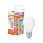 Osram LED Filament Superstar Classic A matt 300° – Produkt mit Verpackung