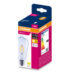 Osram LED Filament Edison klar 300° – Verpackung, räumliche Ansicht