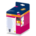 Osram LED Filament Globe G95 matt 300° – Verpackung, räumliche Ansicht