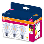 Osram LED Filament Classic A klar 300° – Verpackung, räumliche Ansicht