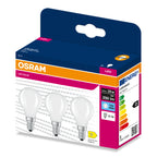 Osram LED Filament Classic P matt 300° – Verpackung, räumliche Ansicht