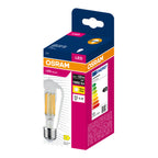 Osram LED Filament Edison klar 300° – Verpackung, räumliche Ansicht