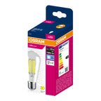 Osram LED Filament Edison klar 300° – Verpackung, räumliche Ansicht