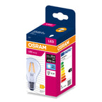 Osram LED Filament Classic A klar 300° – Verpackung, räumliche Ansicht