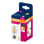 Osram LED Filament Classic A klar 320° – Verpackung, räumliche Ansicht