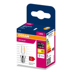 Osram LED Filament T26 klar 300° – Verpackung, räumliche Ansicht