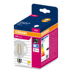 Osram LED Filament Globe G80 klar 300° – Verpackung, räumliche Ansicht