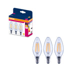 Osram LED Filament Classic B klar 300° – Produkt mit Verpackung