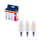 Osram LED Filament Classic B klar 300° – Produkt mit Verpackung