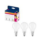 Osram LED Filament Classic P matt 300° – Produkt mit Verpackung