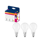 Osram LED Filament Classic P matt 300° – Produkt mit Verpackung