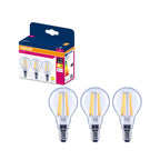 Osram LED Filament Classic P klar 300° – Produkt mit Verpackung