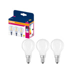 Osram LED Filament Classic P klar 300° – Produkt mit Verpackung