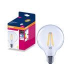 Osram LED Filament Globe G95 klar 300° – Produkt mit Verpackung