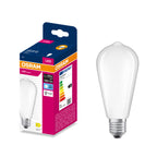 Osram LED Filament Edison matt 300° – Produkt mit Verpackung