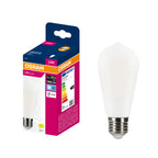 Osram LED Filament Edison matt 300° – Produkt mit Verpackung