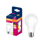 Osram LED Filament Classic A matt 300° – Produkt mit Verpackung